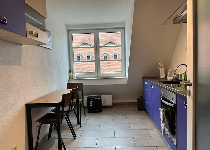 City Wohnung Zwickau 公寓 茨维考